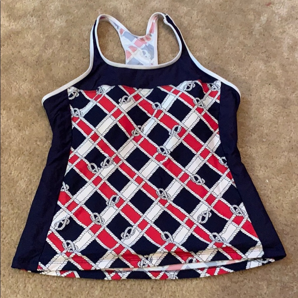 Nautica racerback swim top